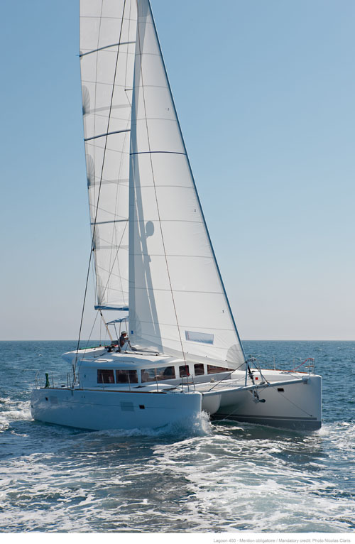 New Sail Catamaran for Sale 2014 Lagoon 450 Boat Highlights
